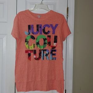 Juicy Couture  short sleeve shirt Sz L NWOT